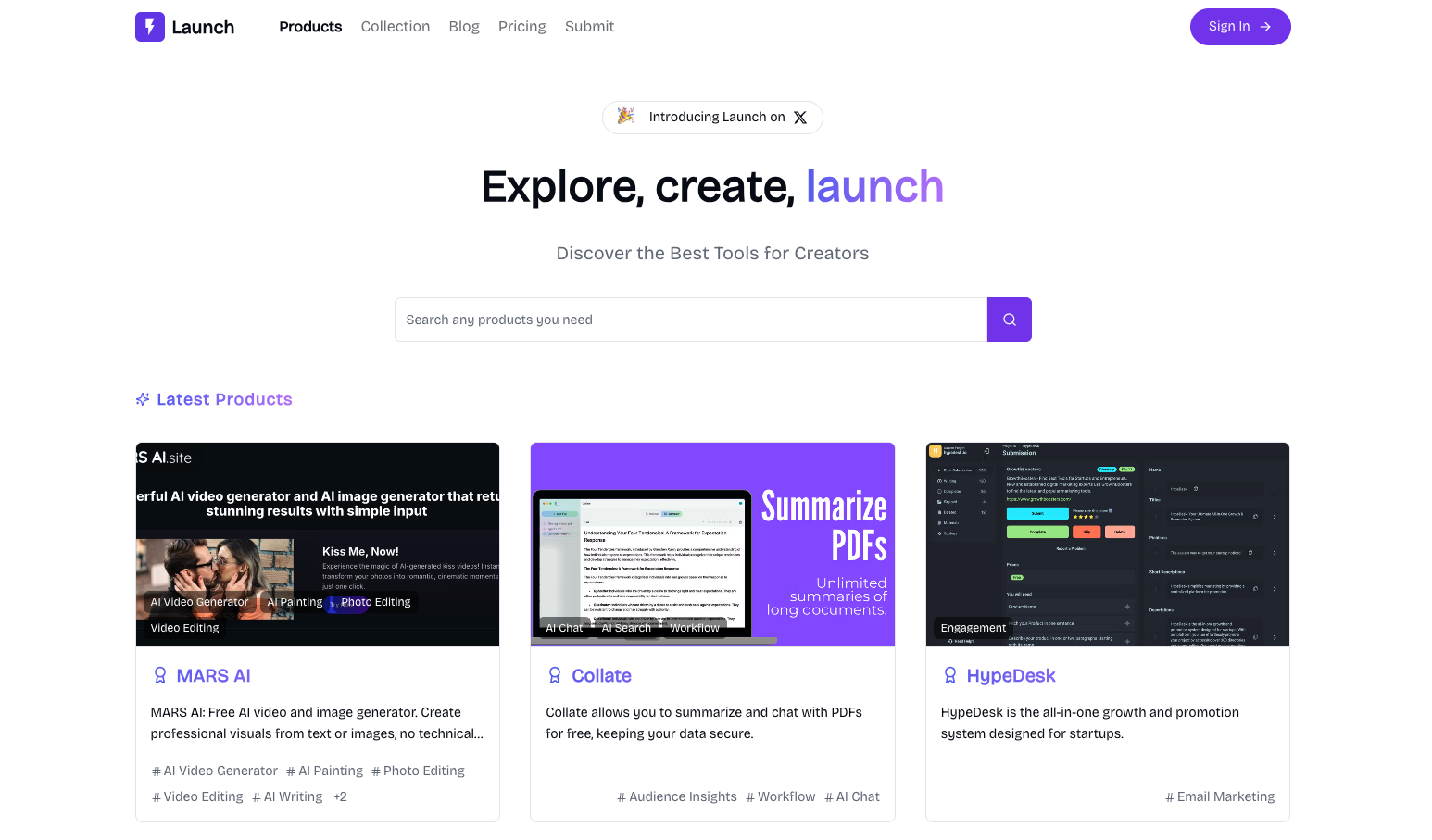 Launch screenshot 2