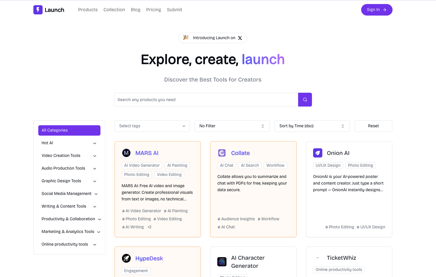 Launch